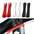 thumbnail image 3 of Bike Cable Protector, 8 Pcs Universal Silicone Bicycle Brake Shifter Cable Housing Guard Sleeve for Mountain Road Bike Frame Protection Cycling Parts Set, Black, 3 of 3