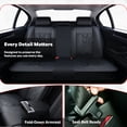 thumbnail image 6 of 2023 for Subaru Forester Seat Covers PU Leather Upholstery Protection Tailored Fit Driving Comfort Airbag Compatible, 6 of 9