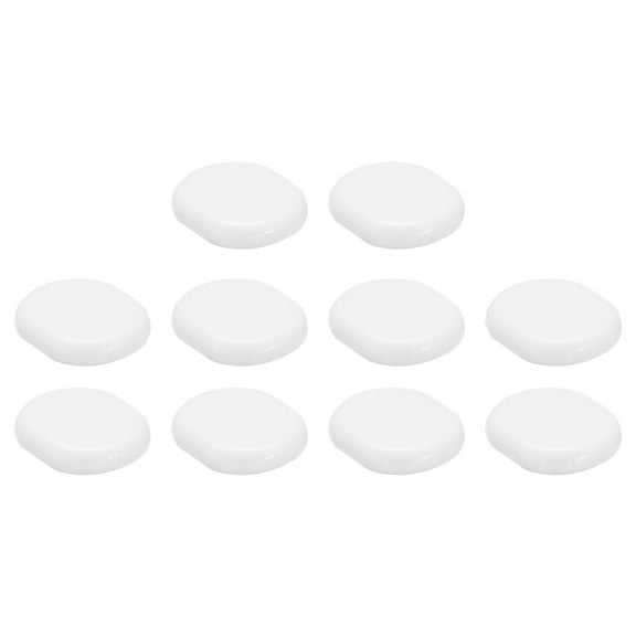 Earring Pads, 40pack Silicone Clip-on Earring Backs, Comfort Clip-On Earrings Cushions(White,10x9mm)