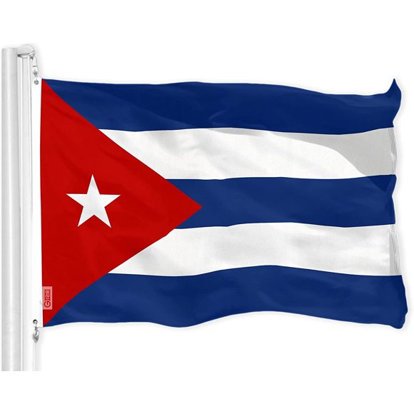 TRAHOO-Cuba Cuban Flag | 3x5 Ft | LiteWeave Pro Series Printed 150D Polyester | Country Flag, Indoor/Outdoor, Vibrant Colors, Brass Grommets, Thicker and More Durable Than 100D 75D Polyester
