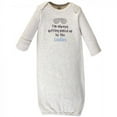 thumbnail image 3 of Luvable Friends Baby Boy Cotton Long-Sleeve Gowns 4pk, Ladies, 0-6 Months, 3 of 5
