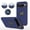 Blue, variant on Hybrid Case for Google Pixel 10A with 360° Rotatable Ring Kickstand, Soft TPU + Rugged PC Shockproof Anti-Fall Magnetic Car Mount Back Case, Purple