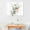 thumbnail image 2 of Orinice Floral Wildflower Wall Art Decor Flower Botanical Prints Wall Art Watercolor Floral Canvas Pictures Boho Flower  Painting for Living Room Bedroom 16x12in, 2 of 6