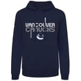 thumbnail image 2 of Men's Levelwear Navy Vancouver Canucks Podium Lanes Hoodie, 2 of 3