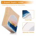 thumbnail image 5 of Yayeee Napkin Holder for Table Kitchen Paper Tissue Organization, Abstract Painting, 5 of 8