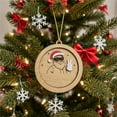 thumbnail image 3 of HYLLai Santa Claus Christmas Ornament, 3.15Inch Hanging Pendant for Tree and Home Decor, Festive Holiday Decoration for Family and Friends, 3 of 5
