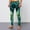 Green, variant on RKSTN Pants for Men Fall Print Cotton Breathable Sports Leggings Thermal Long Johns Underwear Pants Loose Trousers Straight Leg Pants