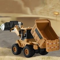 Yyuenw Construction Truck Toys for Toddlers Sandbox Excavator Toy Trucks Vehicles Snow Plow Toy Truck Bulldozer Birthday Gift for 3 4 5 6 Years Old
