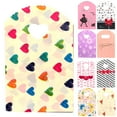 thumbnail image 1 of 50Pcs Gift Bags Cartoons Print Multi-Function Plastic Party Favors Pouch for Grocery Store, 1 of 10