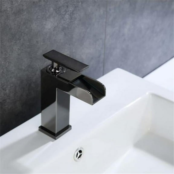 Legion ZY8001-GB 7 x 4.33 x 1.96 in. UPC Faucet with Drain - Glossy Black