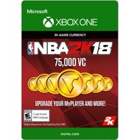 Xbox One NBA 2K18 75,000 VC (email delivery)