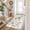 Cream/Floral-3' x 6' (Rectangular), variant on Floral Square Area Rugs For Family: Washable 5x5 Scalloped Carpet Living Room Bedroom Soft Water Resistant Floor Mat With Non Slip Backing Kitchen Dorms Farmhouse Home Decor(5x5 Cream)