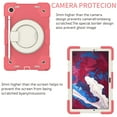 thumbnail image 2 of Decase for Samsung Galaxy Tab A8 10.5 inch 2022 SM-X200/SM-X205/SM-X207 Rugged Tablet Case,Kids Friendly Shockproof EVA Foam Handle Ring Stand Drop Protection Tablet Cover With Shoulder Strap,Rose, 2 of 8