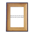 thumbnail image 1 of Poetry What You See Is Shadow Photo Frame Exhibition Display Art Desktop Painting, 1 of 3