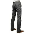 thumbnail image 4 of Sinpiling Work Pants for Men with Pockets Classic Flat Front Straight Leg Cargo Cotton Dress Pant Basic Solid Comfort Relaxed Full Length Business Golf Trousers Christmas Gifts, 4 of 4