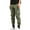 CQ17-Army Green, variant on Men's Tactical Pants Military Work Pants for Men Ripstop Multi Pockets Construction Trousers Vintage Cargo Pants Camouflage Pants Gray L