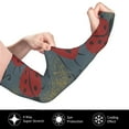 thumbnail image 3 of Daiia Ladybug UV Sun Protection Arm Sleeves - Cooling Compression Arm Sleeve - Sports & UV Arm Sleeves for Men & Women, 3 of 8