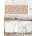 thumbnail image 7 of Fluorescent Light Covers for Ceiling Lights 3 Pack, Spring Floral Magnetic Ceiling Light Covers 2x4ft for Classroom Office School, Pink Flowers Summer Botanical Polka Dot Drop Ceiling Light Shade, 7 of 7