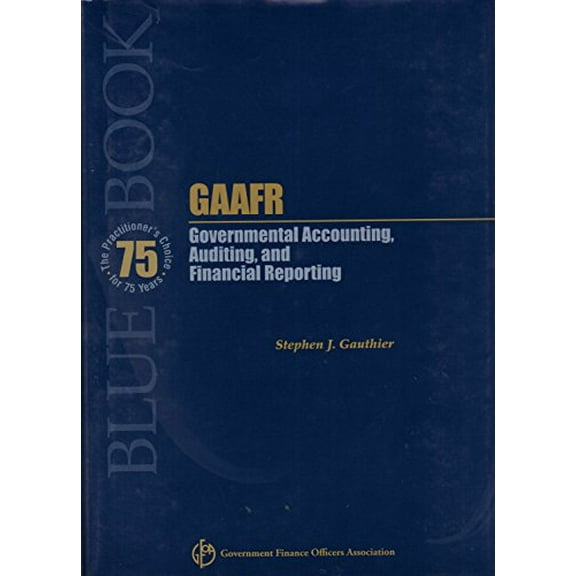 Pre-Owned GAAFR Governmental Accounting, Auditing and Financial Reporting, 9780891253068, 0891253068, Paperback,