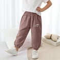 thumbnail image 5 of Toddler Boy Joggers Pull-On Adjustable Casual Relaxed Children's Jogger Active Athletic Preppy Outdoor Soft Teenage Trousers, 5 of 7