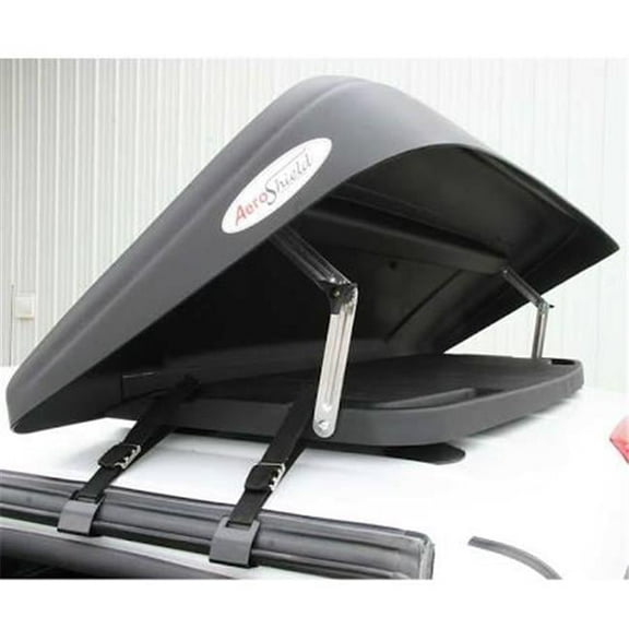 48 x 22 in. AeroShield Wind Deflector, Black