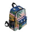 thumbnail image 2 of FORMRS School Backpack with Front Zippered Pocket 12" Student Travel Daypack, Colorful Seaside, 2 of 6