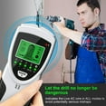 thumbnail image 3 of CUITING Stud Finder Wall Scanner  4 in 1 Electronic Finder Sensor Wall Detector with LCD Display & Audio Alarm for Wood AC Live Wire Metal Studs Detection Joist Pipe, 3 of 8