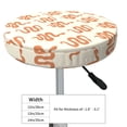 thumbnail image 4 of KLL Hand Drawn Snake Round Bar Chair Cushion Cover 12 inch ,Bar Stool Protector with Elastic, Soft Washable, 4 of 6