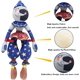 thumbnail image 4 of Peluche de FNAF Sundrop Moondrop de 28 cm/11 pulgadas, ideal como regalo para fans de los videojuegos y niños., 4 of 7
