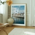 thumbnail image 6 of Shelter Island, San Diego - Photography Coastal Palm Tree Architecture Harbor Beach House Water Tropical Oak Framed Wall Art Print 12 x 16 inches, 6 of 12