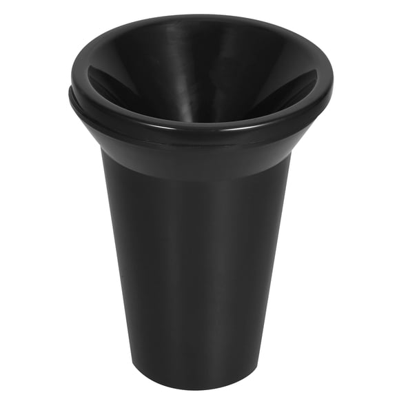 NICEXMAS Western Wine Tasting Spittoon Black Plastic Ice Bucket for Home Bar Use