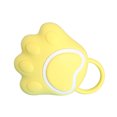 thumbnail image 1 of Cepillo de ducha Fregadora Dispensador de cuero cabelludo Cepillo de baño Masajeador de lavado de cabello de silicona plástica, Amarillo Vogacara HA005163-01, 1 of 6