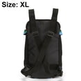thumbnail image 2 of Mochila transportadora de mascotas, mochila frontal ajustable para mascotas, mochila transportadora de gatos y perros, bolsa de viaje de seguridad, con patas hacia afuera, ideal para, 2 of 5
