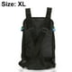 thumbnail image 2 of Mochila para mascotas, mochila frontal ajustable para mascotas, mochila para perros y gatos, bolsa de viaje de seguridad, piernas hacia afuera, apta para viajar, senderismo, acampar para perros pequeños y medianos, cachorros MFZFUKR CPB-CJZ1046-4, 2 of 5