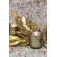 thumbnail image 4 of Richland Pearly Metallic Gold Mercury Glass Candle Holders, Set of 6, 4 of 5