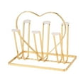 thumbnail image 3 of Copa de secado Rack Space Stand Stand Compact with Metal Many Bottle Show Bottle Sching Porter para el restaurante Bar casero Tienda de té de té, 3 of 8