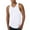 White, variant on WAVSUF Tall Big Mens Bodybuilding Sleeveles Solid Color Tank Tops Round Neck Pullover Blue Size L