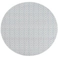 thumbnail image 2 of SAFAVIEH Cabo Diarmait Wavy Striped Area Rug, Light Blue/Beige, 7' x 7' Round, 2 of 7