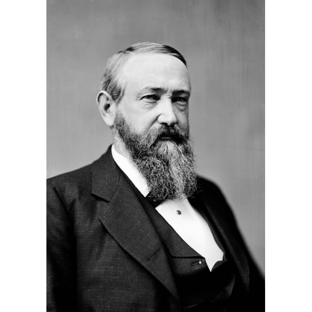 Benjamin Harrison History (18 x 24)
