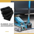 thumbnail image 4 of Raindrops 4Pcs Jack Pad Adapter Rubber Floor Jack Pads for Rv Trailer Lifting Platforms Black, 4 of 6
