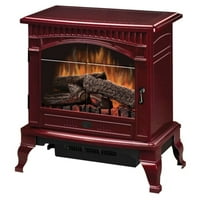 Dimplex Traditional Electric Wood Stove, Cranberry