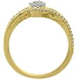 thumbnail image 2 of 1/4 Carat T.W Diamond 10kt Yellow Gold Promise Ring, 2 of 3