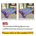 thumbnail image 3 of Labymos Red Peony Flower Pattern 4Pcs 3D Printed Bedding Set Bedclothes Home Textiles Queen Size, 3 of 8
