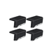 thumbnail image 1 of 4 Pcs Lámpara Luz Solar Exterior Jardín Escalera Tierra Led Negro, 1 of 5