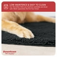 thumbnail image 6 of My Doggy Place Dog Mat for Muddy Paws, Washable Dog Dog Mat, Charcoal, 6 of 8