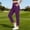 Purple, variant on Wovilon Women's Stretch Travel Ankle Pants High Waisted Golf Trousers with Pockets Lightweight Quick Dry Casual Workout Bottoms for Summer Outdoor Activities