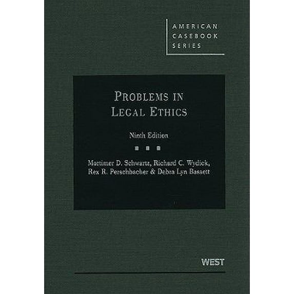 Pre-Owned Problems in Legal Ethics (American Casebook) (Hardcover) 0314904522 9780314904522