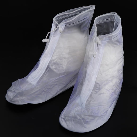 1 Par de Cubiertas Impermeables para Botas de Lluvia Reutilizables Antideslizantes Cubiertas de - Claro, XXL DYNWAVEMX Funda impermeable para botas de lluvia