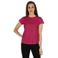 thumbnail image 1 of Inkmeso T-Shirt à Manches Courtes Uni pour Femmes Coupe Régulière Décontractée T-shirts Basiques Doux, 1 of 7