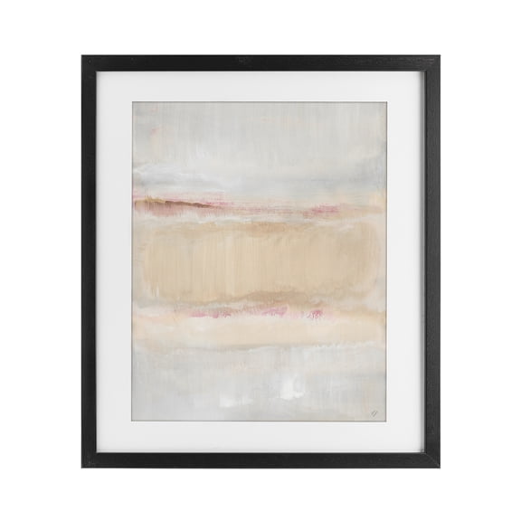 Stupell Industries Mid-Century Restful Misty Landscape Black Framed Print Under Glass, 13 x 16, by Lanie Loreth